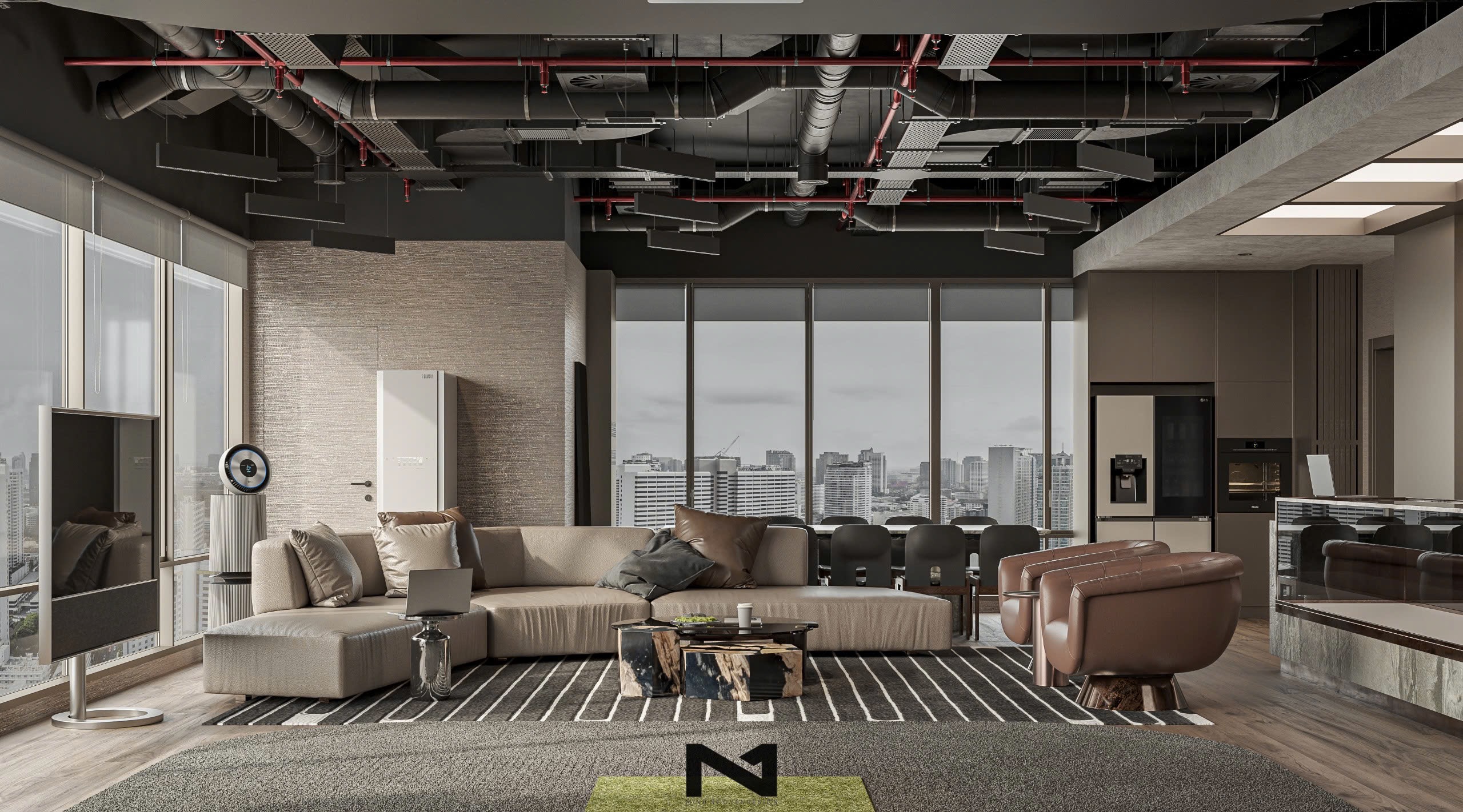 Everygolf President Lounge — Trackman bay